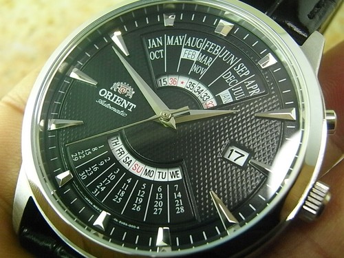 NEW ORIENT FEU0A004BH Multi Year Calendar Automatic MENS WATCH 42MM - Picture 5 of 13