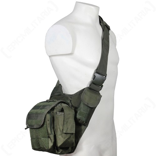 Olive Green MOLLE Shoulder PACK 