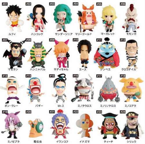 Plex Ani Chara Heroes One Piece Vol 8 Mini Big Head Figurine Popy Gashapon Ebay
