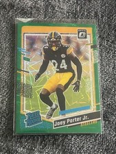 Joey Porter Jr. 2023 Donruss Optic Green Velocity RC STEELERS