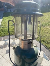 Coleman Dual 2 Burner Lantern Model 220H 1973 ASIS Not Working Parts or Repair