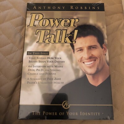 Anthony Robbins Power Talk! Transformation: The Power of Your Identity [New]