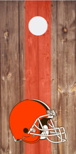 Cornhole Board Wraps Decals Vinyl Stickers Set of 2 - Cleveland Browns