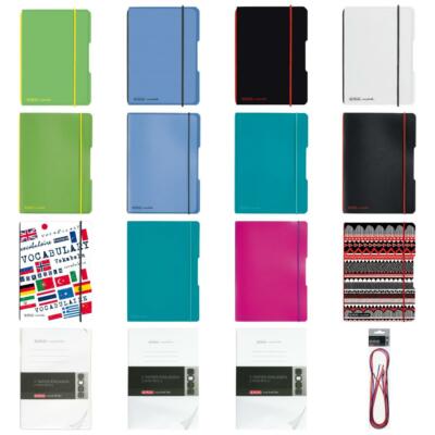 Herlitz Notizheft my.book flex A6-A4 liniert kariert blanko punktiert Ersatz