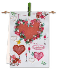 Flags kits with bead embroidery "Garland", Pennant Flag Kit