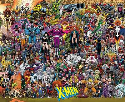 X-MEN #1 (SCOTT KOBLISH CONNECTING VARIANT)(2024) COMIC BOOK