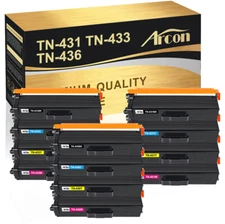 TN433 TN436 TN431 Toner Set for Brother HL-L8260CDW HL-L8360CDW MFC-L8900CDW Lot