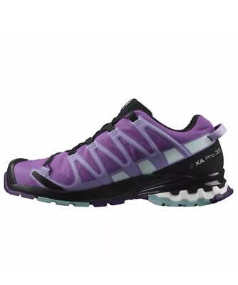 Salomon XA Pro 3D v8 GTX Women's Running Shoes Trail Jogging Purple New Sz 8