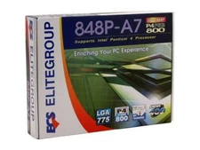 ECS 848P-A7 v 1.0 Socket 775 DDR 400 ATX Motherboard 