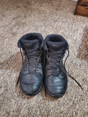 Rocky Vibram Men's Black Work Boots Size 10.5 - Picture 3 of 12