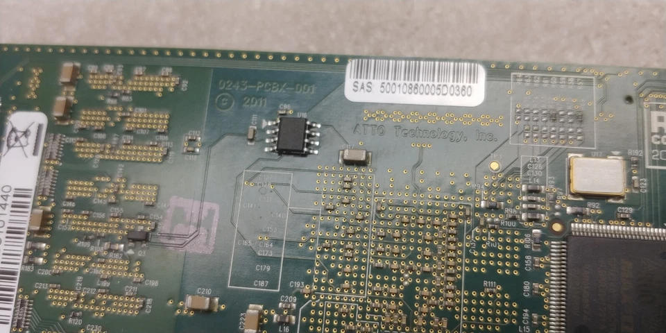 Atto ExpressSAS R608 8 Port Internal 6Gb/s SAS/SATA RAID Adapter FREE SHIPPING!! - Image 3 of 4