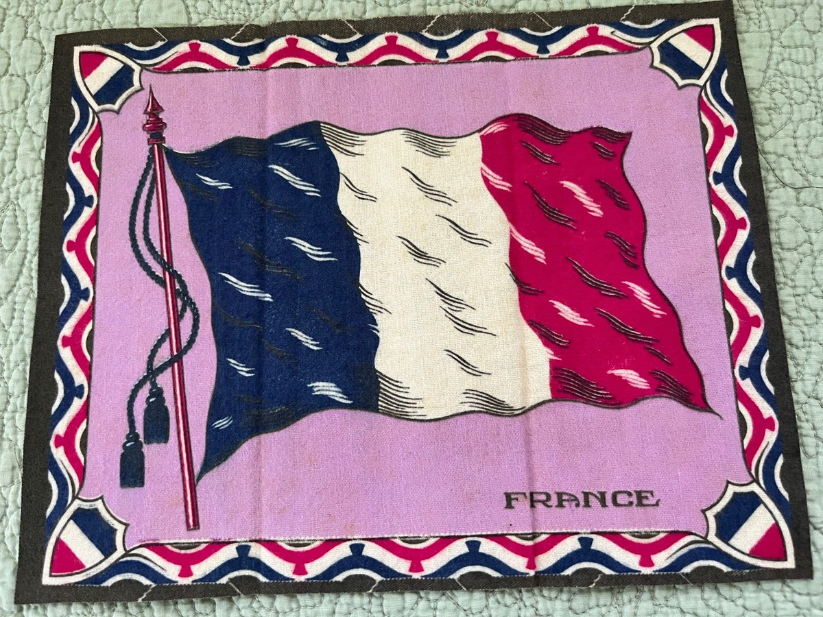 tobacco flannel flags Quilts From Flannels: Smokin'!  Quilts Or perhaps Cigar Flannels FLAGS Felt 1910s
