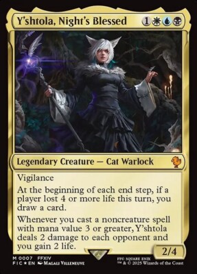 *MtG: Y'SHTOLA, NIGHT'S BLES - Commander Final Fantasy Mythic - magicman-europe*