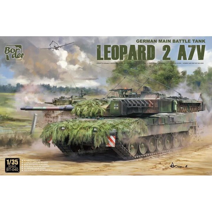 Border Model #BT-040 1/35 Leopard 2A7V
