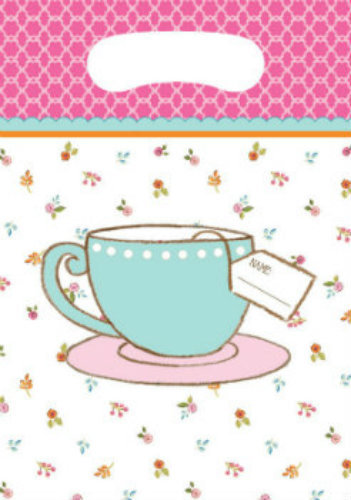 Time Party Favor Loot Bags (8) - Birthday Party Supplies