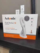 New HairMax Actonis Dual Action 18 LaserComb For Hair Growth New in Box