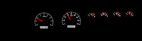Dakota Digital 1968-70 Dodge Charger Super Bee Dash Gauge System VHX-68D-CHG-S-W - Picture 2 of 4