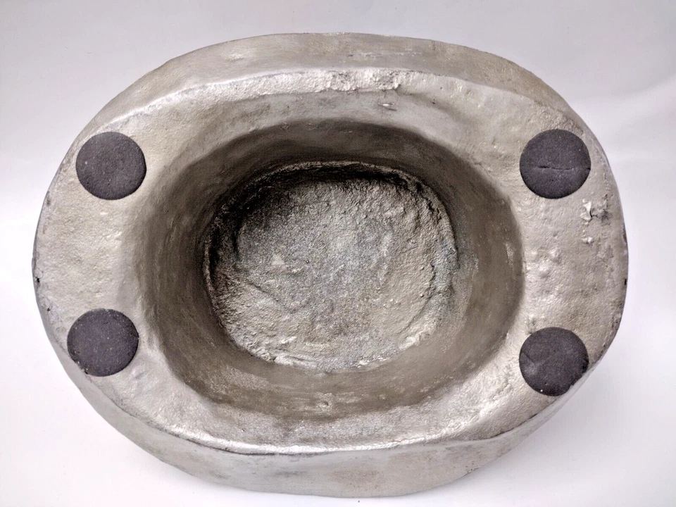 Sombrero de diseño cian token escultura 8,5x8 pulgadas 4,5 libras Foto 4 de 4