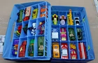 Collection Of 24 Matchbox Superfast Model Cars In Carry Case Lesney Vintage lot2