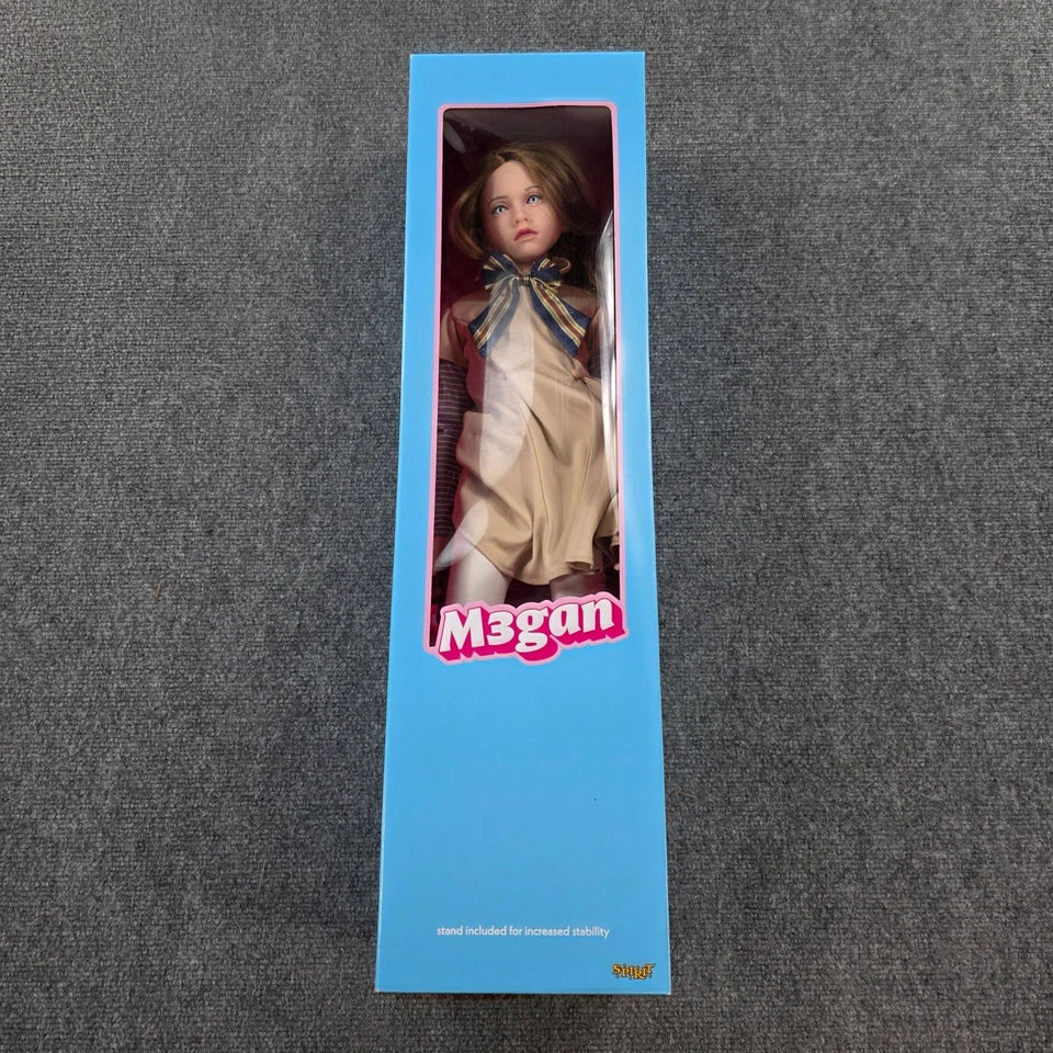 M3GAN Doll Spirit Halloween Universal Studios New In Box Collector Toy Megan - Image 2 of 4