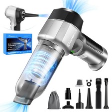 Mini Vacuum Cleaner, 3 in 1 Car Vacuum Cleaner High Power, 15000PA Powerful S...