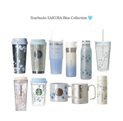Starbucks Japan 2026 SAKURA “Twinkle Gently” Blue Collection
