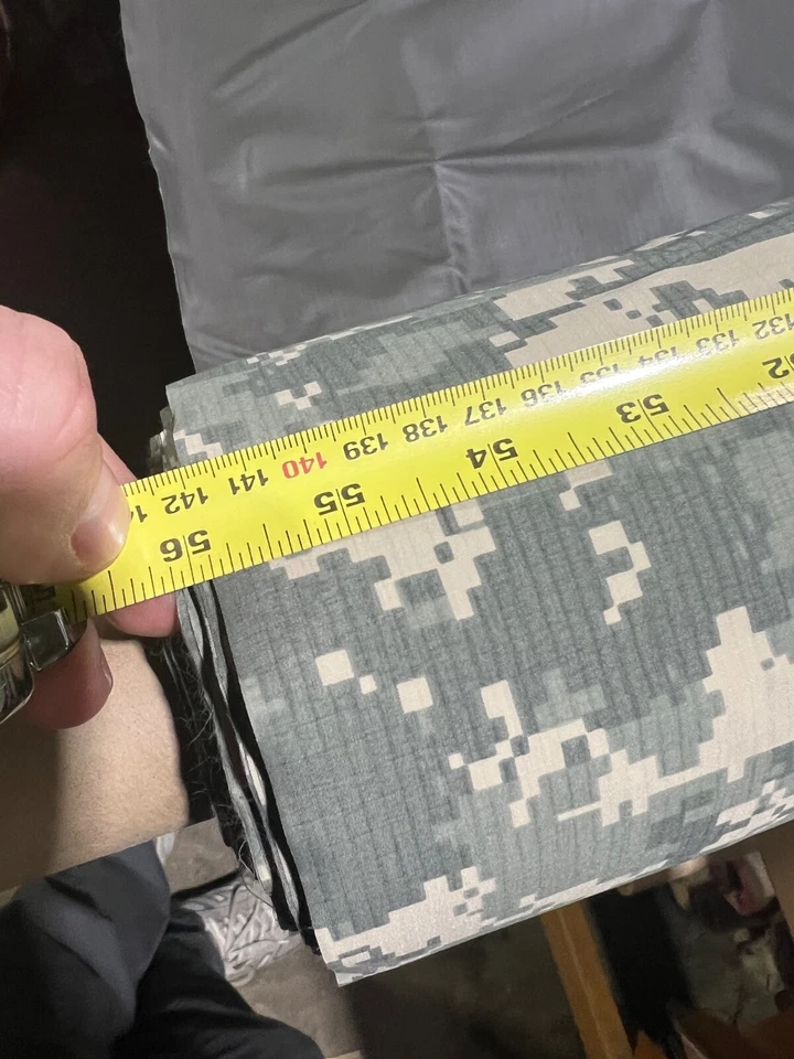 ACU Digital Camo Gorte-Tex Nylon Camuflaje Ripstop Impermeable Por Yarda Foto 3 de 3