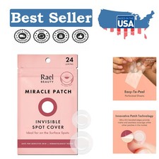 Soothing Hydrocolloid Acne Patches - 24 Count for All Skin Types - Korean Care