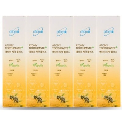 Atomy toothpaste plus propolis fresh breath care 200g x 5 tubes