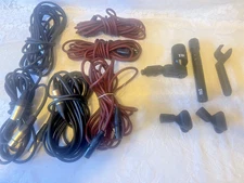 XTUGA DI7 Wired Dynamic Drum Mic Kit Kick Bass, Tom/Snare ,Audio Cables Lot