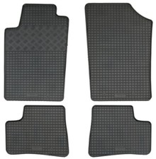 Gummifußmatten für Peugeot 206 1998-2009 Passform Fußmatten Gummimatten 4tlg