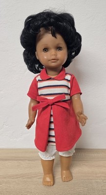 Nette Kunststoff Puppe Engel-Puppen Doll 50 cm Schlafaugen Stimme Sammler
