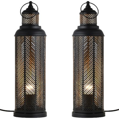 2 x Tischlampe Nachttischlampe Lampe Leuchte Schreibtischlampe Aesthetic Deko