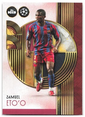 Samuel Eto'o 2025 Topps Deco UEFA NM