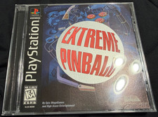 Extreme Pinball PlayStation PS1 Black Label Game Complete