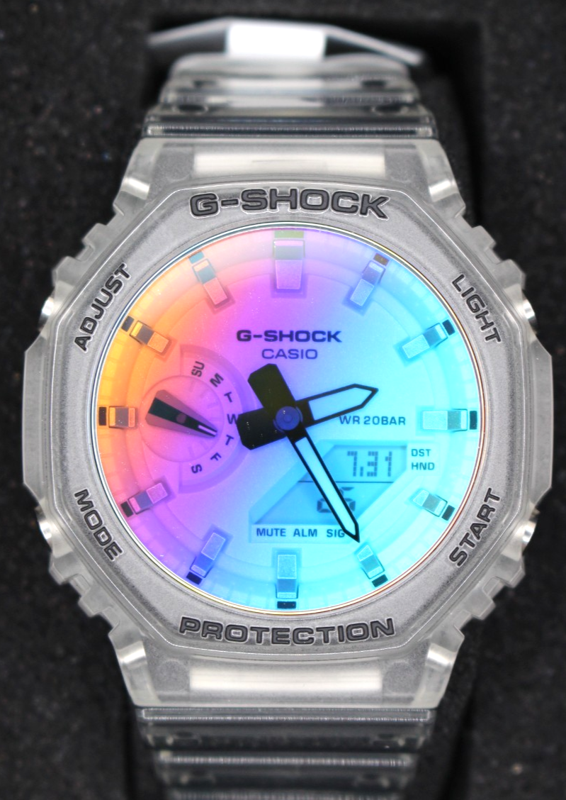 CASIO G-SHOCK GA-2100SRS-7Ajf Limited Edition Iridecent Color