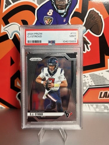 2024 PANINI PRIZM #111 CJ STROUD PSA 9