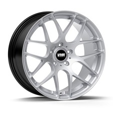 19x8.5 Vmr V710ff 5x120 45 Hyper Silver Wheels Rims Set4 74.1