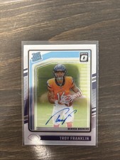 2024 Panini Donruss Optic - Rated Rookie Troy Franklin #294 Autographs /325  