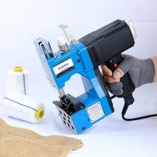 Bag Sewing Machine - 2s/bag Heavy Duty Portable Stitching Machine for Woven B...