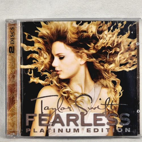 TAYLOR SWIFT Fearless Platinum Edition CD + DVD Love Story Fifteen All Regions - 第 1/4 張圖片