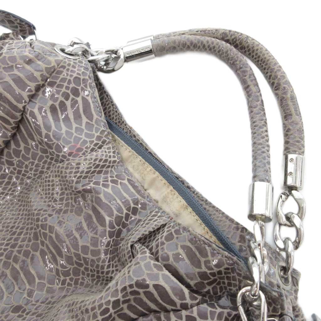Michael Kors Handbag Shoulder 2Way Python Pattern… - image 5