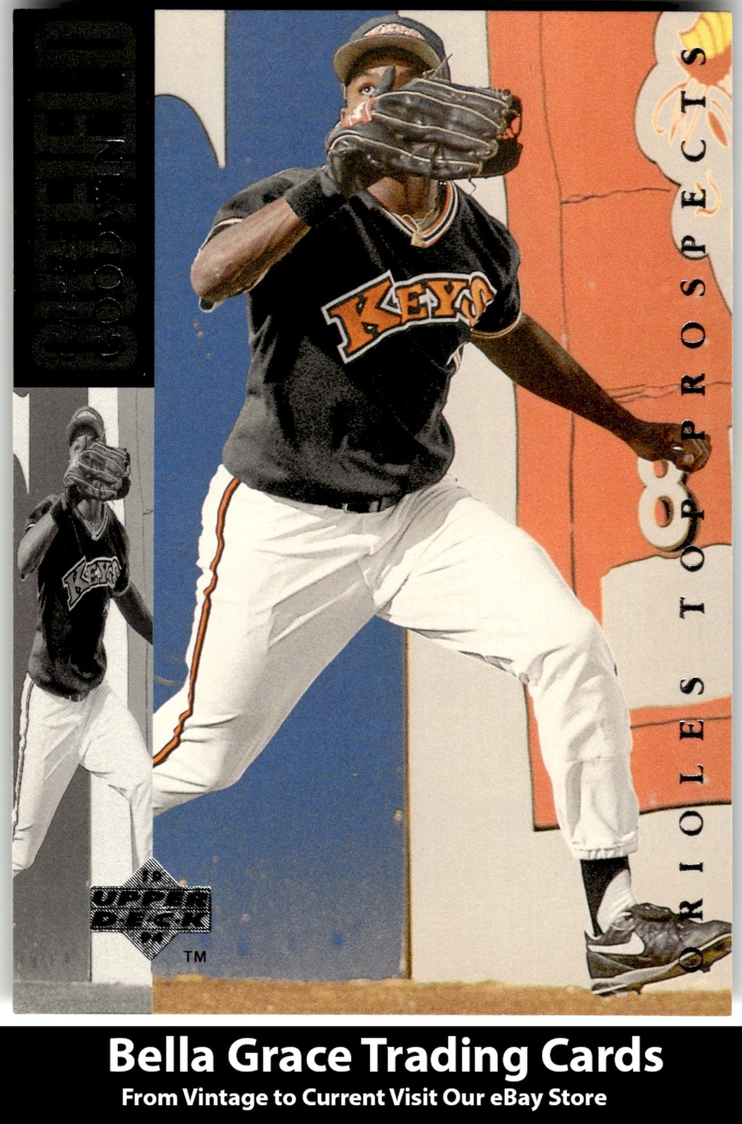 1994 Upper Deck Minor League Curtis Goodwin #32 Frederick Keys MLB Baseball