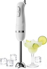 Immersion Blender Handheld, Corded Electric Blenders Portable Stick Mixer with 2