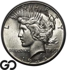 1935 Peace Dollar, Lustrous Choice BU++