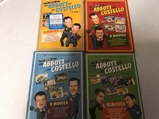 The Best of Abbott & Costello Volume 1,2,3,4