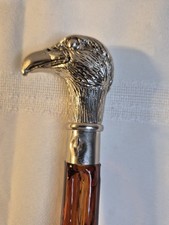 19" Silver Tone Eagle Head Shoe Horn