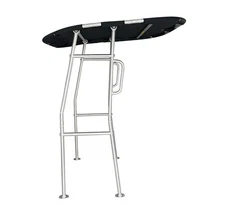 UPGRADE Dolphin Pro Boat T Top 2 GRAB HANDLES | Heavy Duty T Top | Fishing T Top