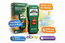 Parkside Multi-Purpose Detector Stud Finder Metal & Live Cable Wall Scanner