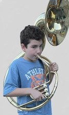 HAHAPA SOUSAPHONE HANDMADE BRASS 16" SOUSAPHONE BRASS MADE TUBA FREE SHIPPING